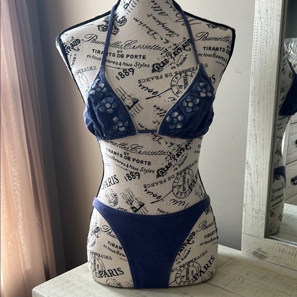 Raisins Blue Bikini Set